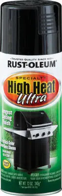Rust-Oleum 241169 Specialty Ultra High Heat Enamel Spray 12 Oz Black