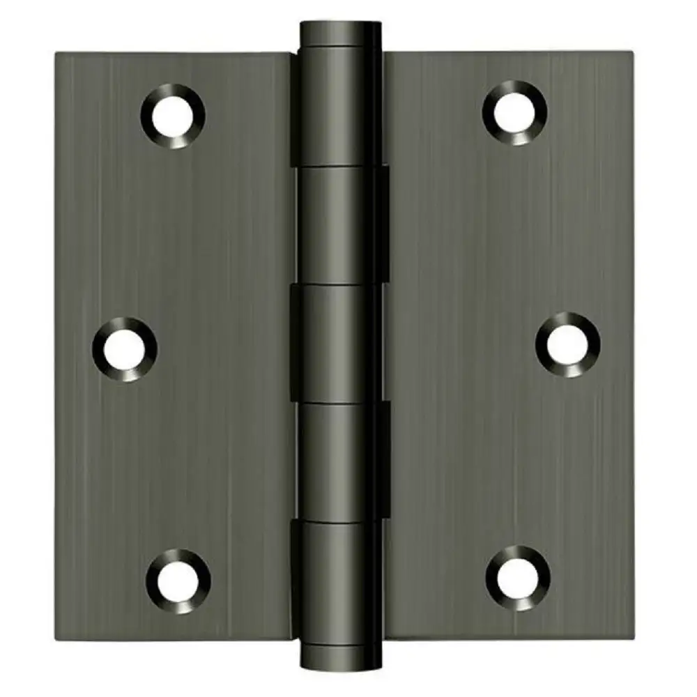 Deltana DHS3035CR003 Half Surface Hinge Lifetime Brass 3 x 3-1/2 Inch