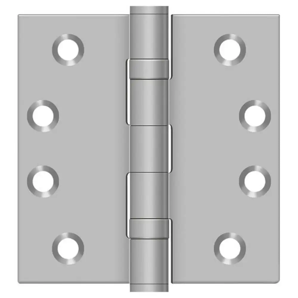 Deltana SS44BU32 Full Mortise Door Hinge Bright Stainless Steel 4 Inch