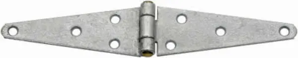 National Hardware N128-272 Heavy Strap Hinge Brass Pin Galvanized 5-Inch