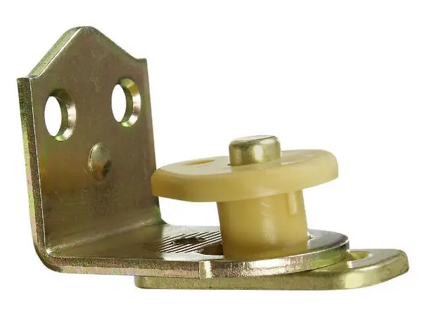 National Hardware N173-823 Swing N Stay Cafe Door Hinge Brass