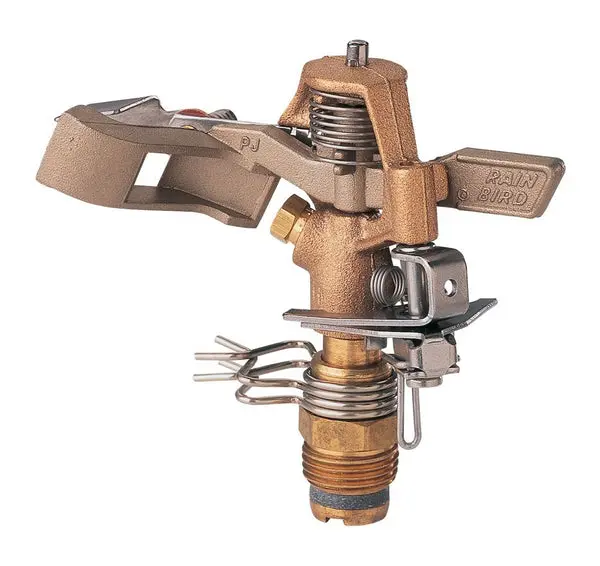 Rain Bird 25PJDAC Brass Impact Impulse Sprinkler 50-Foot Spacing