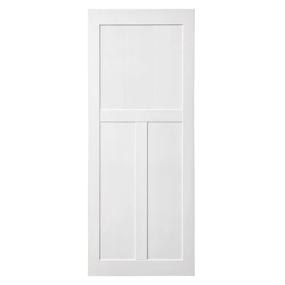 32'' X 84'' T Style Real Primed Door Slab DIY Panel Door Modern Interior rnb