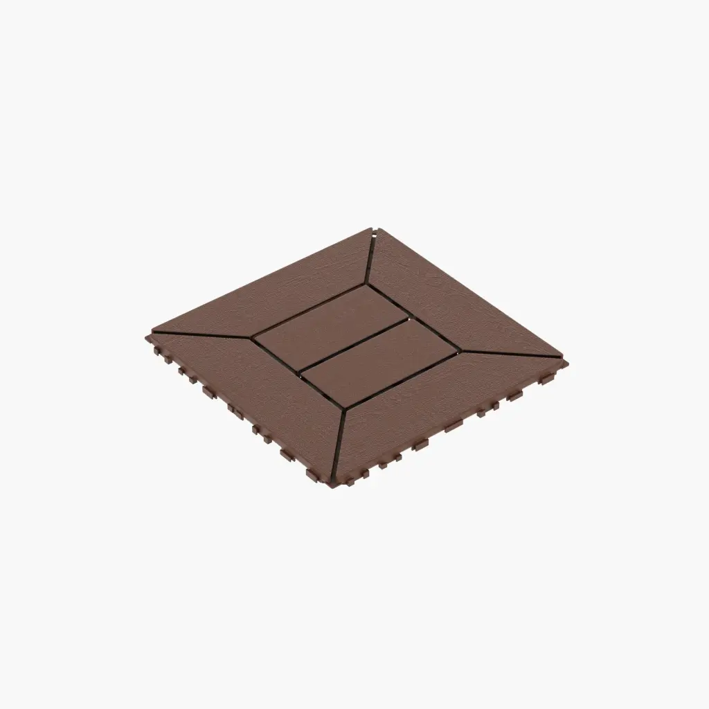 12 Inch Patio Deck Tiles DIY Module Interlocking Decking Tiles Flooring rnb