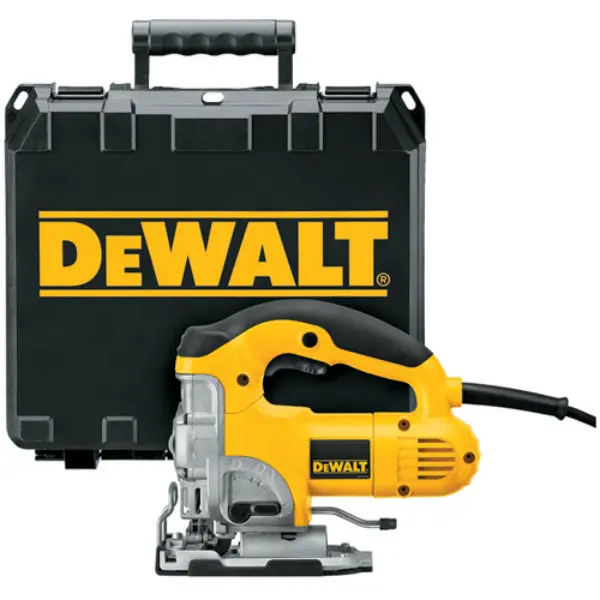 DeWalt DW331K Heavy Duty Top Handle Jig Saw Kit 500-3100 SPM 6 Amp Precision Cutting and Woodworking