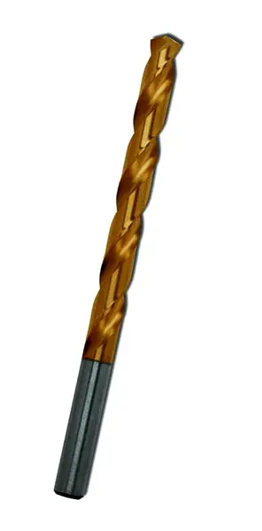 Master Mechanic 286443 Jobber Length Titanium Coated Drill Bit 27/64 x 5-3/8 Inch Metal Drilling