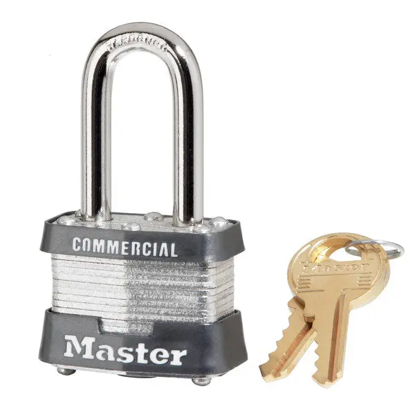 Master Lock 3KALF-3210 Keyed Alike Laminated Padlock 1-1/2 Inch