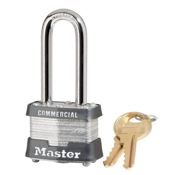 Master Lock 3KALH-3769 Keyed Alike Laminated Steel Padlock 2 Inch Long