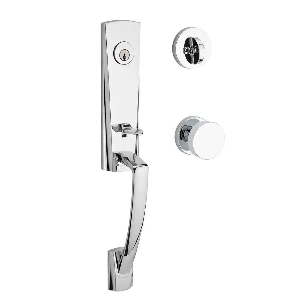 Reserve Miami Contemporary Knob Door Handleset - Affordable Home Hardware Products BALDWIN