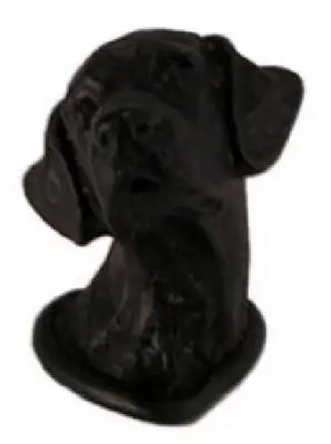 Anne At Home AH-44-736 Labrador Knob Black Chocolate Cabinet Hardware