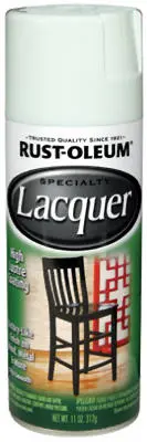 Rust-Oleum 1904-830 Specialty Lacquer Spray Paint 11 Oz Gloss White
