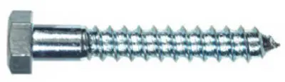 Hillman 230065 Hex Head Lag Bolt 5/16 X 4-1/2 Inch 50 Pack Heavy Duty Fasteners Hillman Fasteners