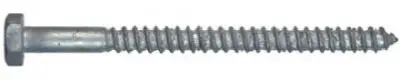 Hillman 812033 Hex Head Lag Bolt 5/16X1-1/2 Inch 100 Pack Heavy Duty Fastening Hillman Fasteners