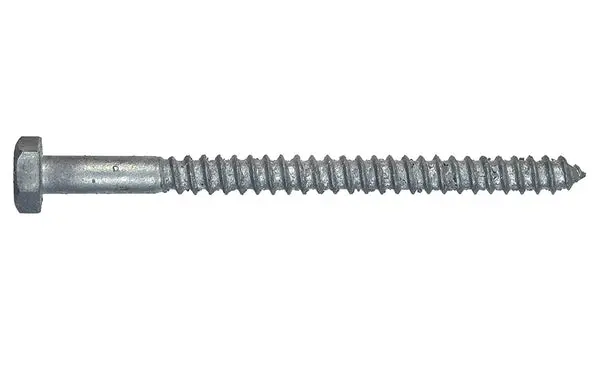 Hillman 812101 Hex Head Lag Bolt 1/2 Inch x 5 Inch Hillman Fasteners