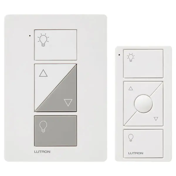 Lutron Caseta Wireless Lamp Dimmer Remote 100 Watt White Smart Plug- Light Control