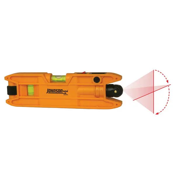 Johnson Level 40-0915 Magnetic Torpedo Laser Level Precision Leveling