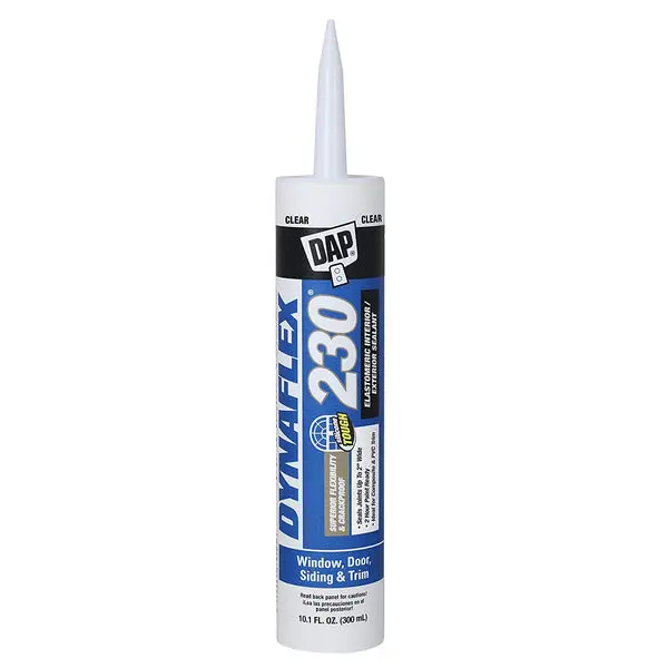 Dap Dynaflex 230 Premium Elastomeric Latex Sealant 10.1 Oz Clear Flexible Joints