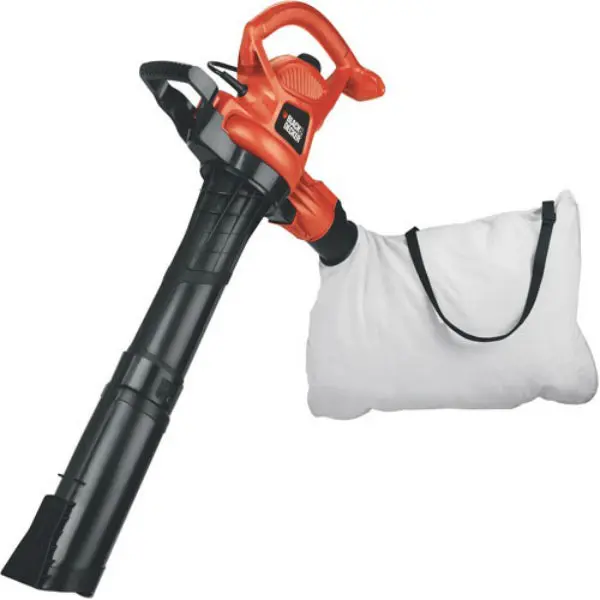 Black & Decker BV3600 Electric Blower Vacuum Mulcher 12 Amp Black u0026 Decker