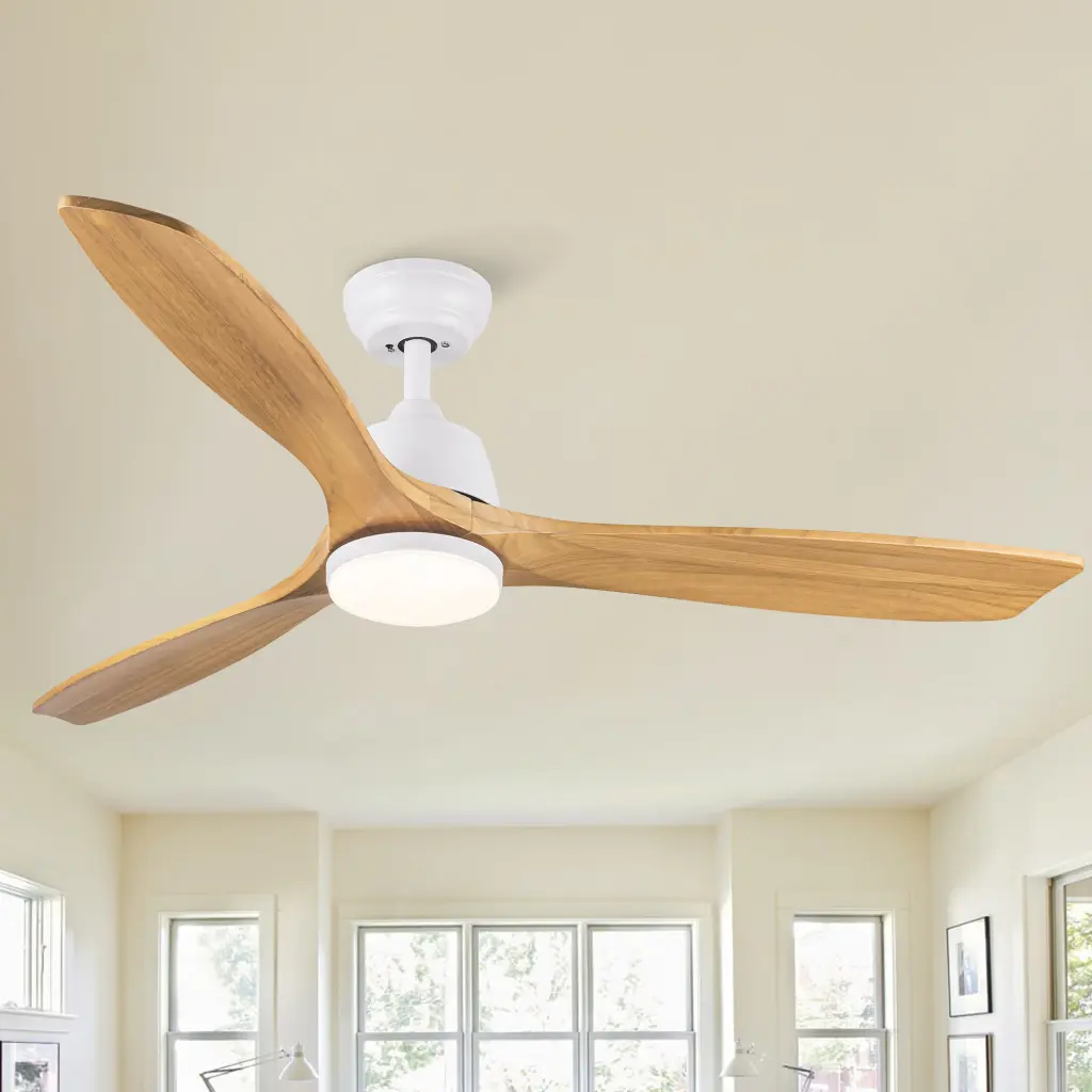 Yuhao 52 Inch Integrated LED Ceiling Fan Remote Control Lighting yuhao w1367
