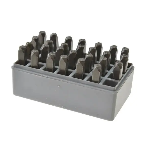 CH Hanson 20300 Standard High Quality Letter Stamp Set 3/8 Inch x 2-5/8 Inch 27 Piece