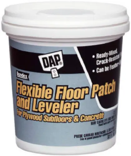 Dap 59184 Ready To Use Flexible Floor Patch and Leveler 1 Quart Quick Drying Floor Repair