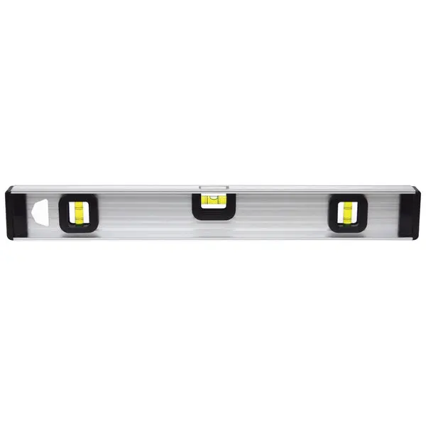 Johnson Level X1318 Top Reading Aluminum Level Rule 18 Inch 3-Vial