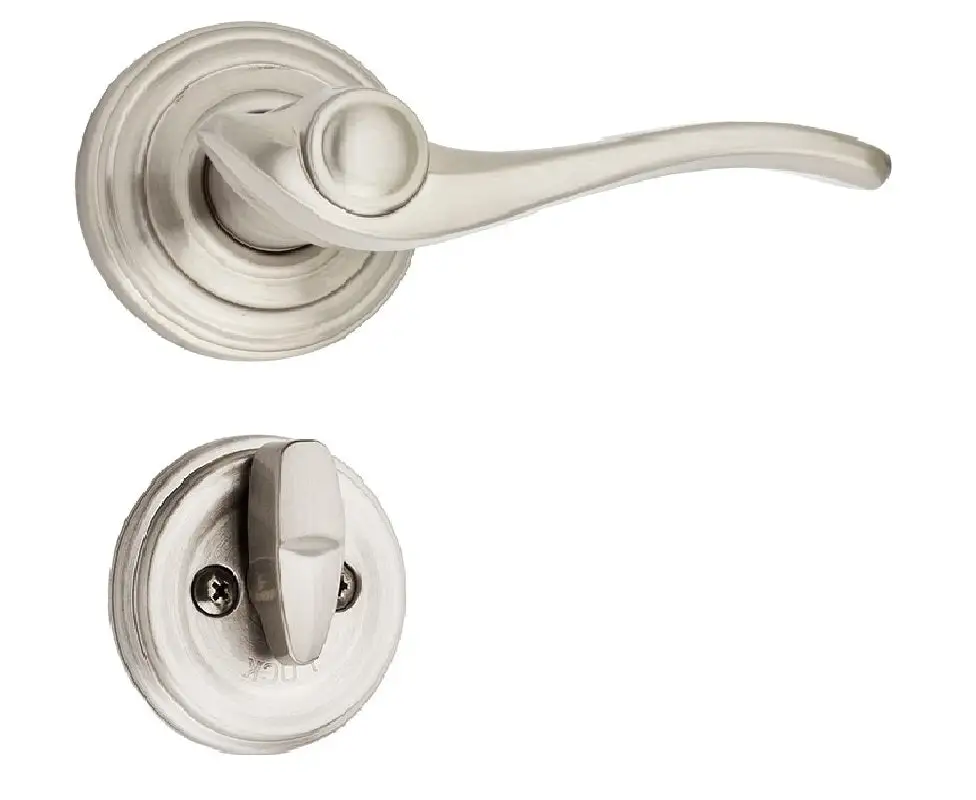 Austin Left Handed Door Lever - Best Builders Hardware Tools Store Kwikset