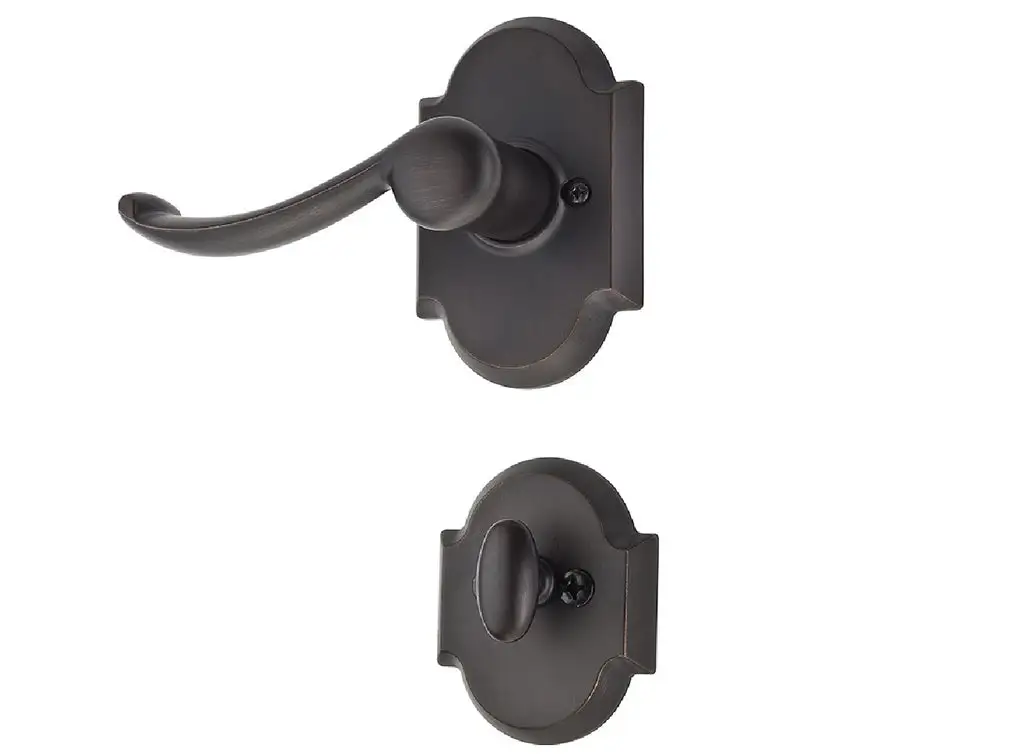 Avalon Right Handed Door Lever - Building Hardware Equipment Kwikset