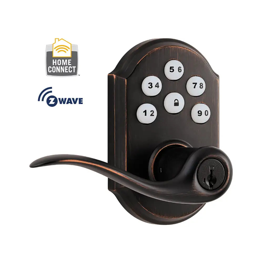 Kwikset 720PML 11P Pembroke Passage Lever Venetian Bronze