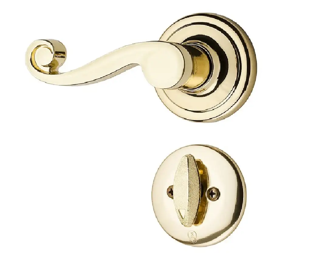 Ladera Left Handed Lever - Building Hardware Materials Kwikset