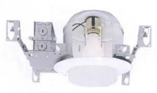 Halo H27T Shallow Recessed Light Fixture 2 Inch x 6 Inch