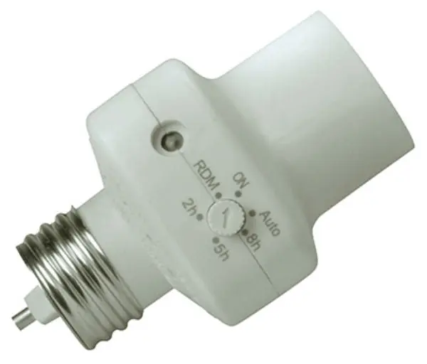 Woods 59406 Indoor Light Control Socket Timed Photocell