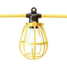 Coleman Cable 07548 Cord-O-Lite Temporary Light String 50 Feet