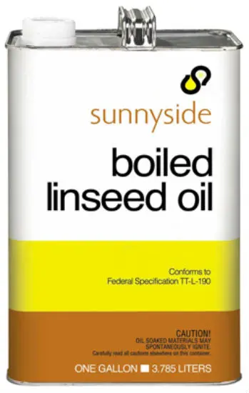 Sunnyside 872G1 Boiled Linseed Oil 1 Gallon Metal Can Wood Finish Protective Coating