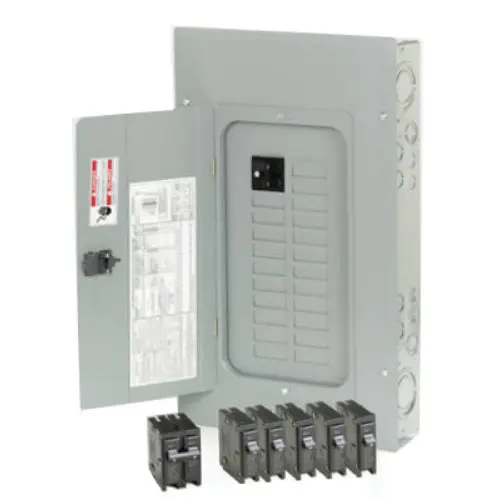 Eaton BR2020B100V Main Breaker Installed Indoor Load Center 100A Electrical Panels