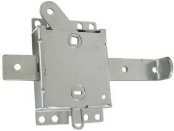 National Hardware N280-743 7-1/2 Inch Zinc Interior Garage Door Side Lock