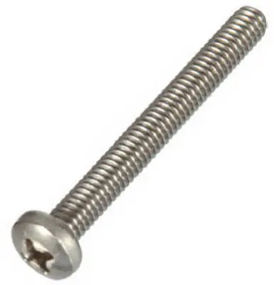 Hillman 828474 Phillips Pan Head Machine Screw 8-32 x 1/2 Inch 100 Pack Small Projects Hillman Fasteners