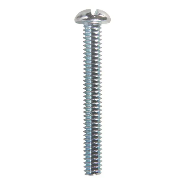 Hillman 90407 Slotted Round Head Machine Screw 1/4-20 X 2 Inch DIY Projects Hillman Fasteners