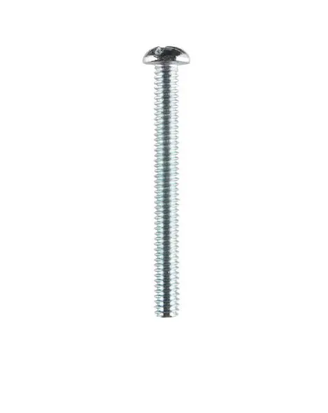 Hillman 90413 Machine Screw Slotted Round Head 1/4-20 X 2-1/2 Inch Assembly Hillman Fasteners