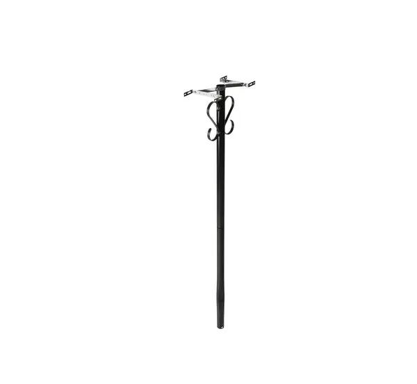Gibraltar Mailboxes PBK000AM Black Steel Mailbox Post Secure Installation