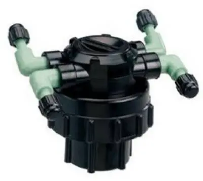 Orbit 67005 4-Port Adjustable Manifold Drip Irrigation Systems