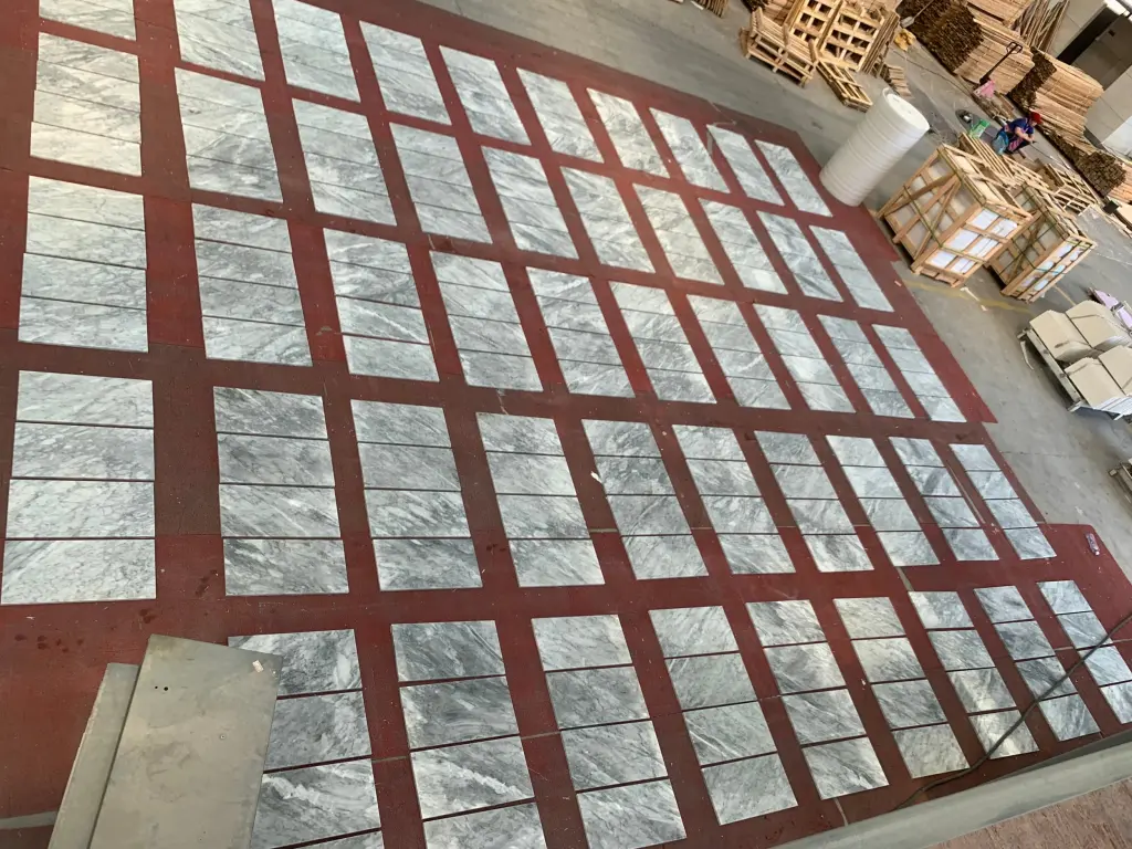 12x24 Carrara Gray Natural Marble Tile Wall and Floor rnb