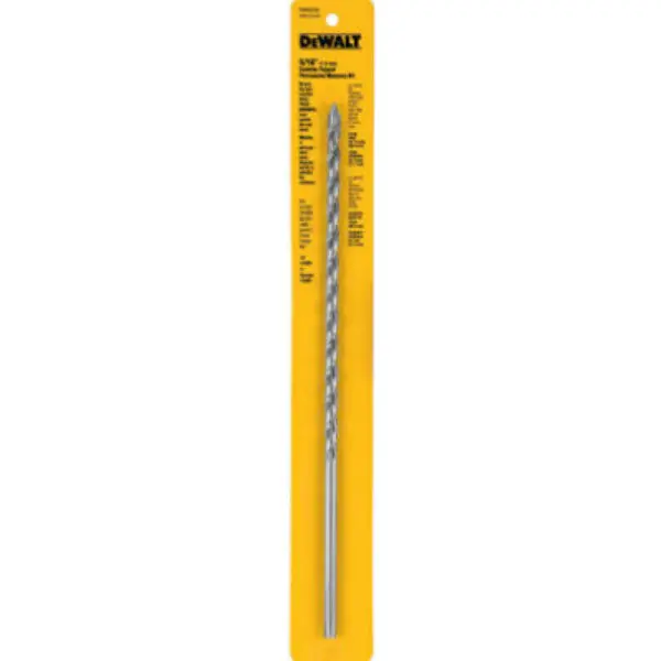 DeWalt DW5229 Carbide Tipped Premium Percussion Masonry Drill Bit 5/16 x 12 Inch