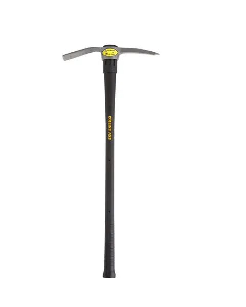 Collins Gardener Pick Mattock 36 Inch Fiberglass Handle 2.5 Lb Head Light Digging