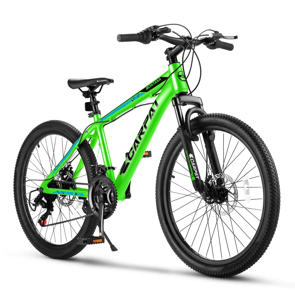 A24299 Green Black Green Aluminium e-carpat