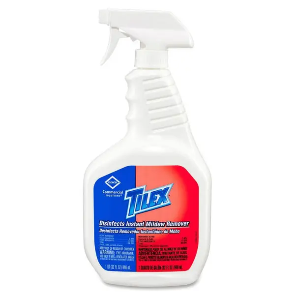 Clorox 35600 Tilex Disinfects Instant Mildew Remover Spray 32 Oz Bathroom Cleaning