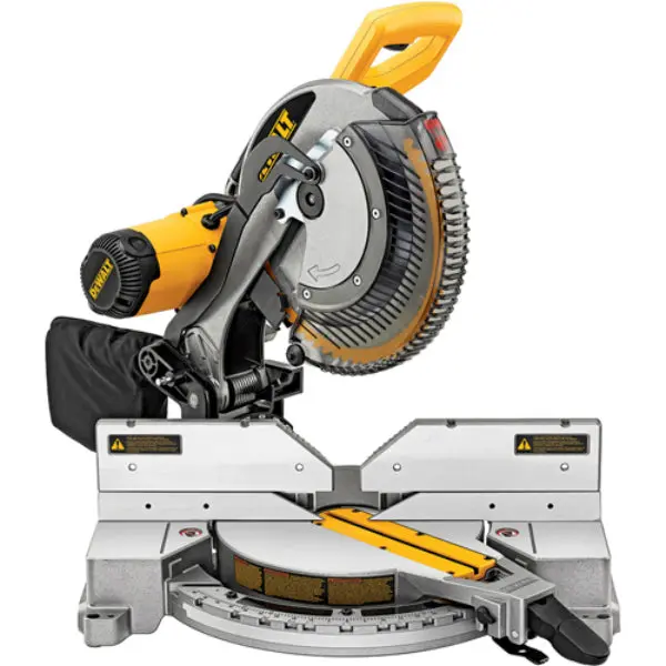 DeWalt DW716 Double Bevel Compound Miter Saw 12 Inch 3800 RPM 15 Amp Precision Woodworking and Carpentry