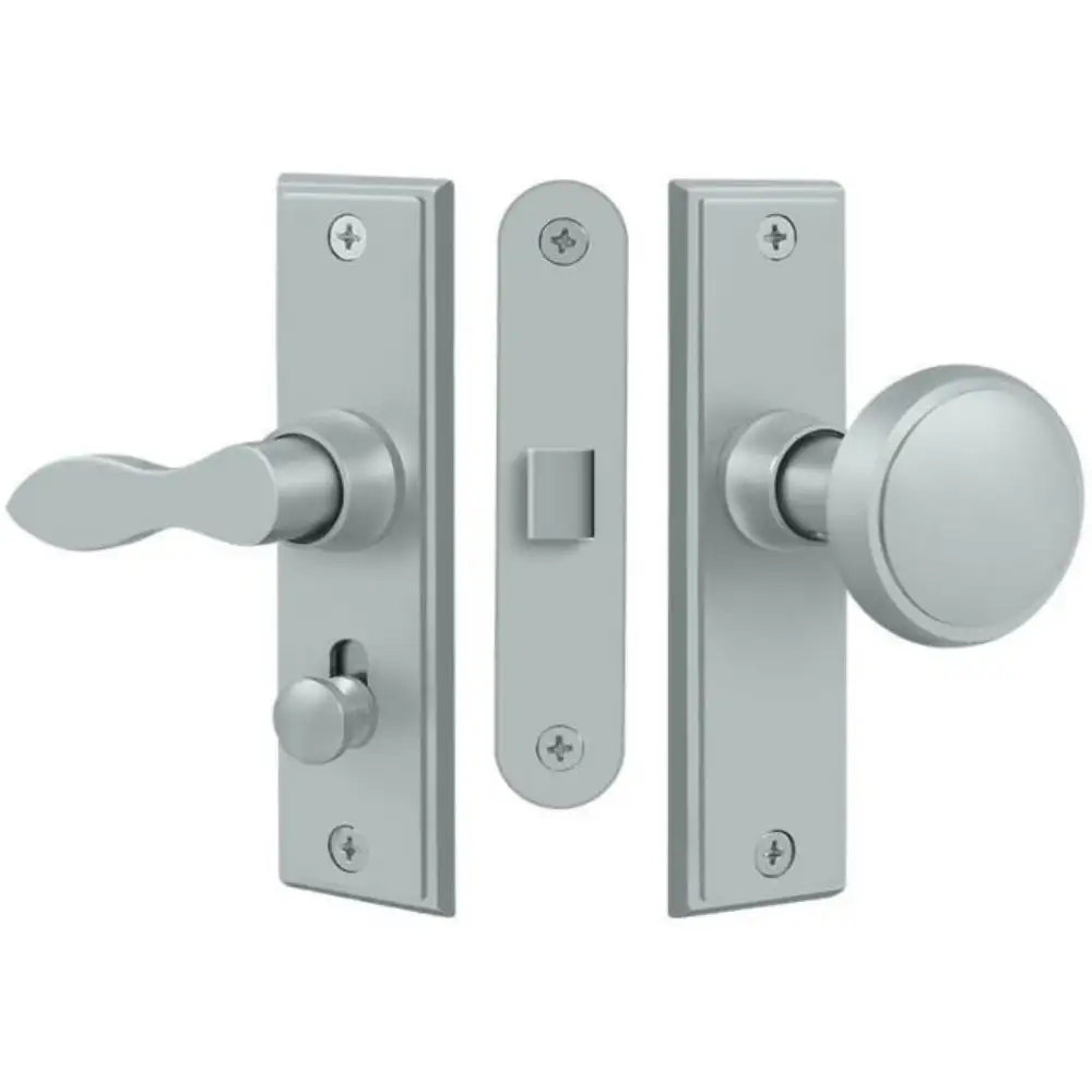 Square Storm Door Latch Mortise Lock - Low Price Hardware Repair Tools Sale Deltana