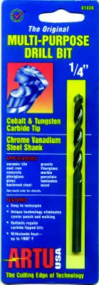 Multi-Purpose Drill Bit & Extension 7/32 x 3-3/4 Inch Artu Usa