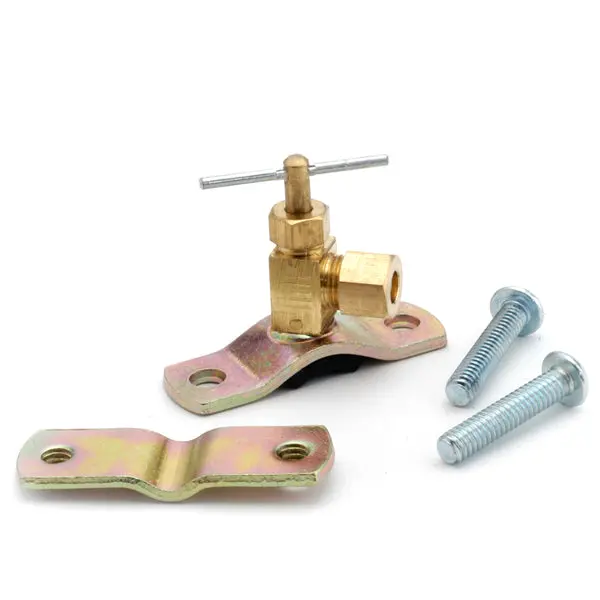 Anderson Metals 759199-04 Lead Free Self Drilling Needle Valve 1/4 x 1/8 CMP